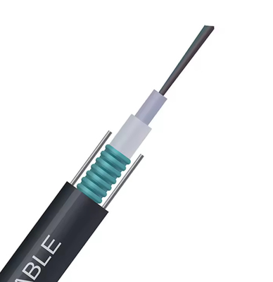 Δωρεάν δείγμα 12 πυρήνων ινών SM G652D Unitube Light Armored Fiber Optic Cable GYXTW