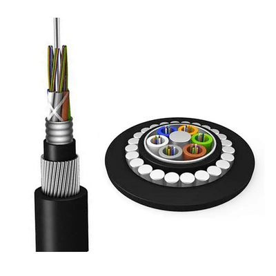 Anti Rodent Underwater Fiber Optic Cable GYTA33 48 Cores