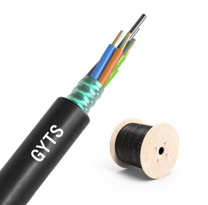 GYTA GYTS Duct Optical Cable Stranded Loose Tube Light Armored Single Mode G652D