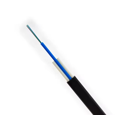 Outdoor  Optic Cable GYFXTBY Fiber Optical Cable FTTX Aerial Flat Drop Cable G652D