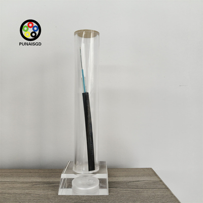 GYFXTY Outdoor Fiber Optic Cable G652D FRP Strength 2-24 Cores