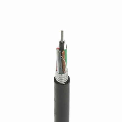 GYTA Outdoor Fiber Optic Cable 12-24 Core Aluminum Armored PE Jacket