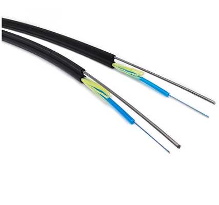 GYXTC8Y Mini Figure 8 Aerial Fiber Optic Cable 2-12 Core G652D