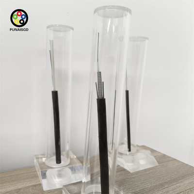 Steel Armored Single Mode Fiber Optic Cable 2-24 Core