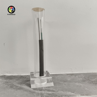 GYXTC8S Fiber Optic Cable Self Supporting With Stranded Steel