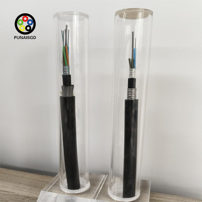 GYTZA53 Double Armored Direct Buried Fiber Optic Cable LZSH Sheath
