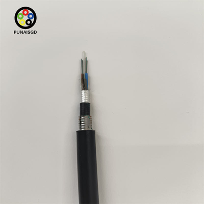 Double Jacket Direct Burial Fiber Optic Cable Underground For Communication