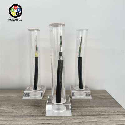 GYFTS53 72-Core Direct Buried Fiber Optic Cable with FRP Strength Member