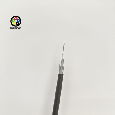 Steel Tape Armored Aerial GYXTW Kabel Serat Optik 4 12 Inti G652D