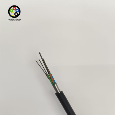 GYTA Outdoor Fiber Optic Cable Steel Armored PE Jacket
