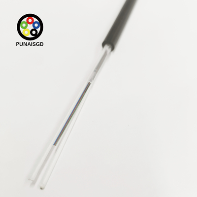 ASU Fiber Optic Cable Single Mode 12 24 Core FRP Strength FTTH FTTX