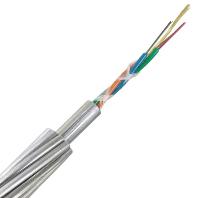 OPGW Glasvezelkabel Wereldwijd verkoopt 48 Core Composite Overhead Ground Wire