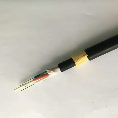 ADSS Fiber Optic Cable 24F Double Jacket PE Aerial Self-Supporting