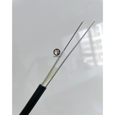 6 Core Aerial Figure 8 Fiber Optic Cable GYTC8S Steel Tape Armored
