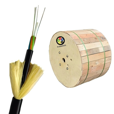 144 Core ADSS Fiber Optic Cable G652D Single-Mode Aerial Installation