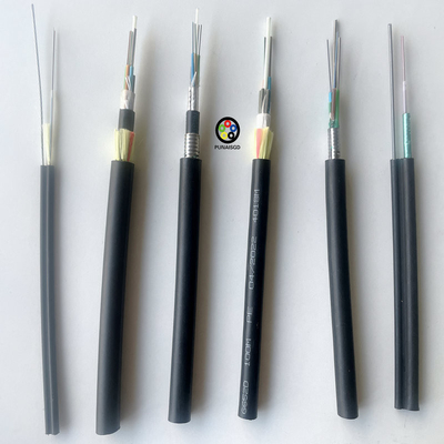 تولید کننده کابل های فیبر نوری ADSS Single Sheath Double 4-Core ADSS Power Cable Span 100m 24 Core 48 Core