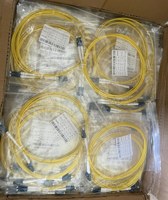 LC/UPC Duplex Single Mode Fiber Patch Cord 2m LSZH Sheath