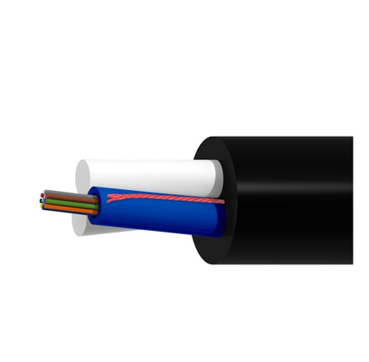 6 Core ASU ADSS Fiber Optic Cable G.652D Aerial Self-Supported