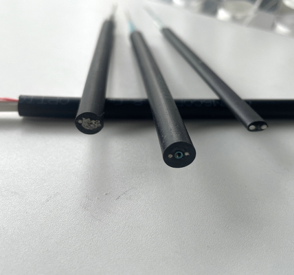 Kabel Komunikasi Serat Optik ADSS Kabel 2-288 Inti G652 Dengan Jangka 50-150 Meter