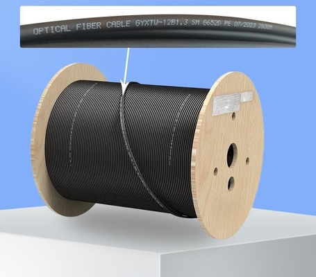 GYXTW Outdoor Aerial Fiber Optic Cable 2-24 Core Single Mode