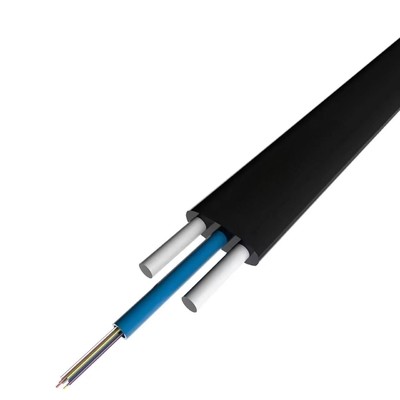 Outdoor Fiber Optic Cable GYFXTBY Flat All Dielectric Fiber Optic Cable