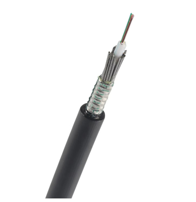 Kemirgenlere karşı sualtı fiber optik kablosu dış mekan GYXTS 4 çekirdek 8 çekirdek 12 çekirdek tek modlu fiber optik kablosu