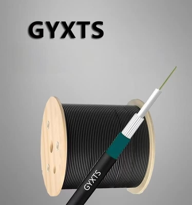 12 Core GYXTS Steel Armored Anti Rodent Fiber Optic Cable