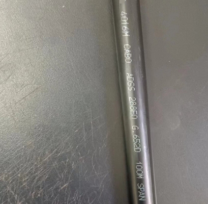 ADSS Fiber Optic Cable 144CT Single Mode Aerial Installation