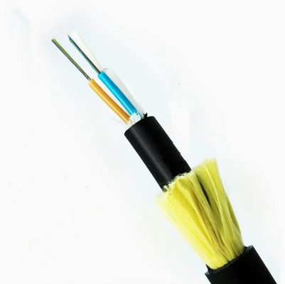 ADSS Fiber Optic Cable 6-144 Cores Aerial Single Mode PE Sheath