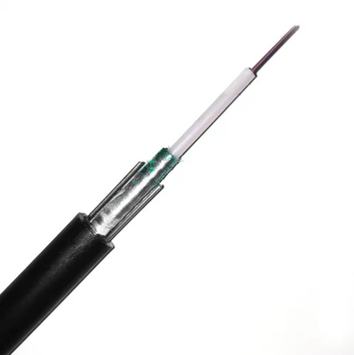 Outdoor Fiber Optic Cable Single Mode Central Loose Tube GYXTW Optic Fiber Cable