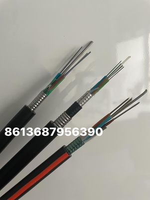 GYTA53 Direct Burial Fiber Optic Cable 62.5/125 Multimode Outdoor