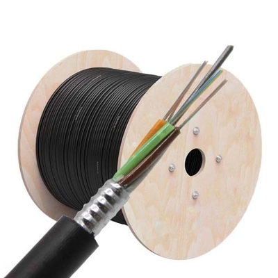 GYTS Single Mode Fiber Optic Cable 96 Core Steel Tape Armored PE Sheath