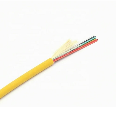 Cable à fibre optique d'intérieur mode unique câble blindé à fibre optique d'intérieur 12 brins G657A2 0,9 mm