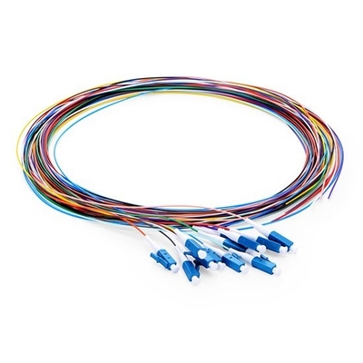 FTTH Products 1 Core LC 0.9mm G657A1 SX SM LSZH Pigtail Singlemode Fiber SC/APC Fiber Optic Pigtail 1M