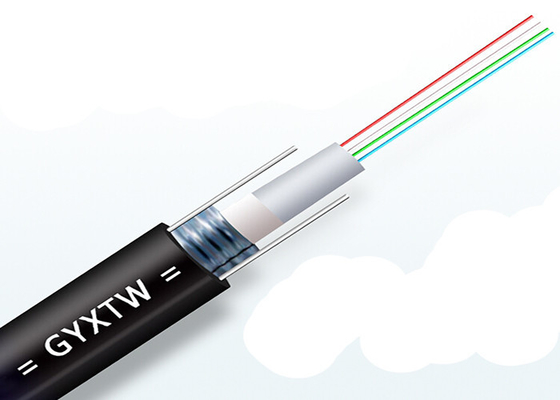 Outdoor Fiber Optic Cable Armor Fiber Optic Cable GYXTW SM 12 FIBER