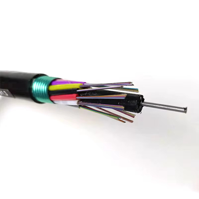 GYTS 24 Core Single Mode G652D Steel Tape Armored Fiber Optic Cable