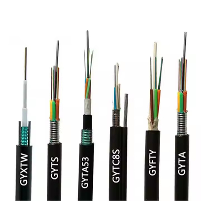 GYTS 24 Core Steel Tape Armored Fiber Optic Cable G652D
